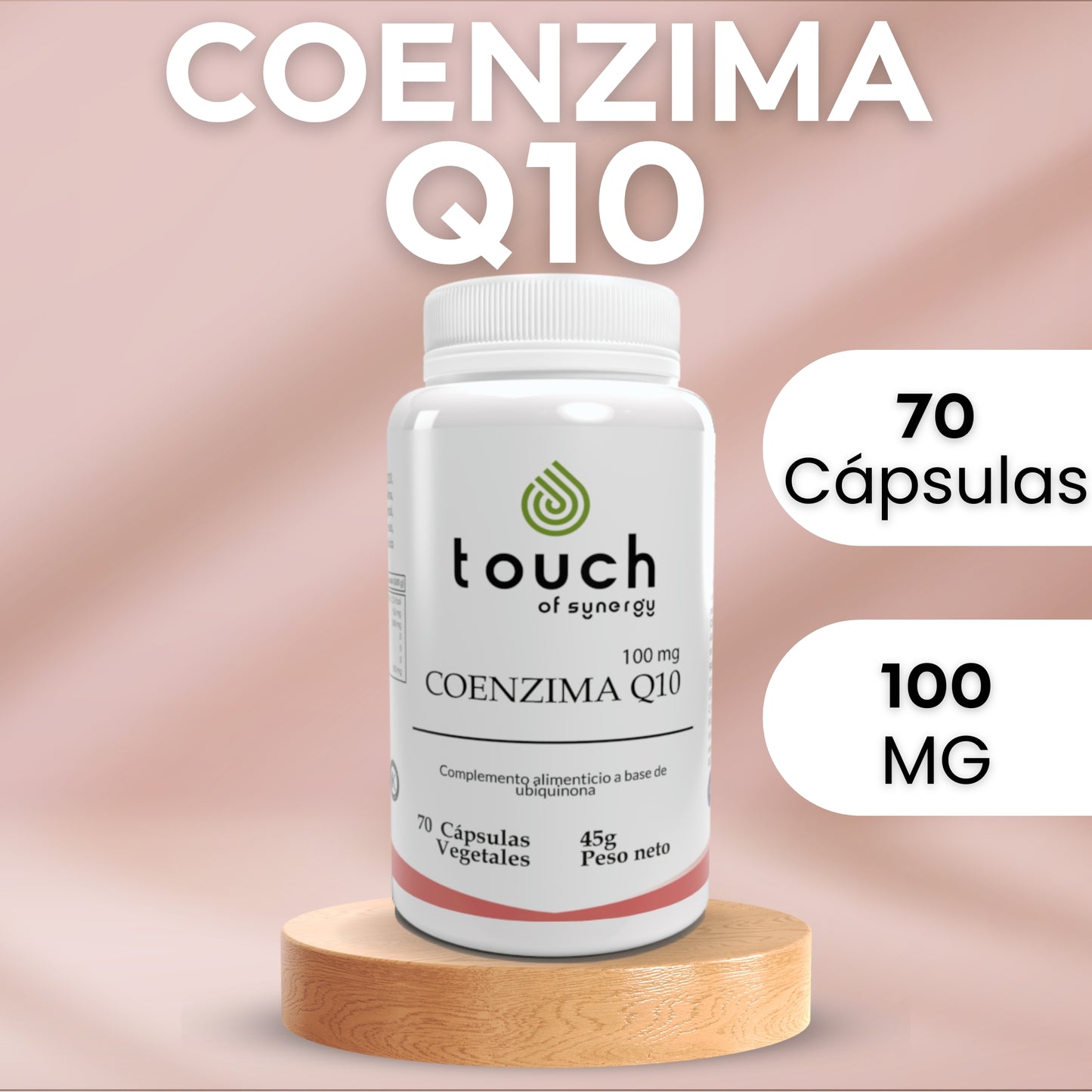 COENZIMA Q10 (70 Cápsulas Vegetales)