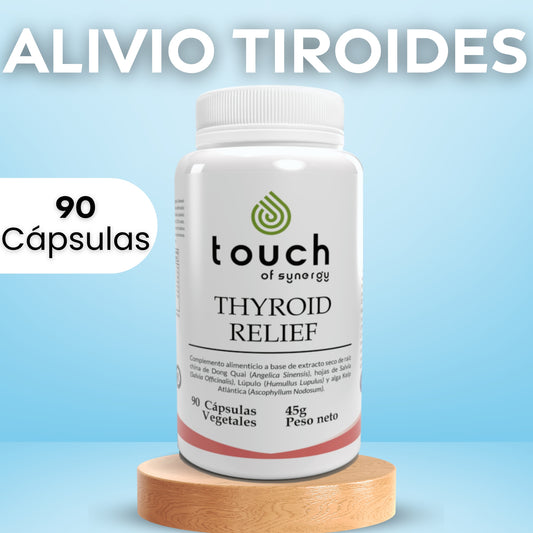 Alivio de tiroides (Kelp, Salvia, Lúpulo) - 90 cápsulas vegetales