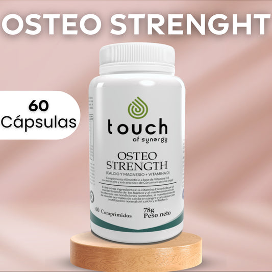 Osteo Strength (Calcio y Magnesio con Vitamina D) - 60 tabletas