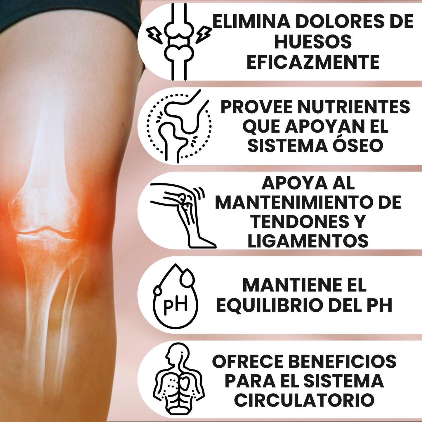 Osteo Strength (Calcio y Magnesio con Vitamina D) - 60 tabletas