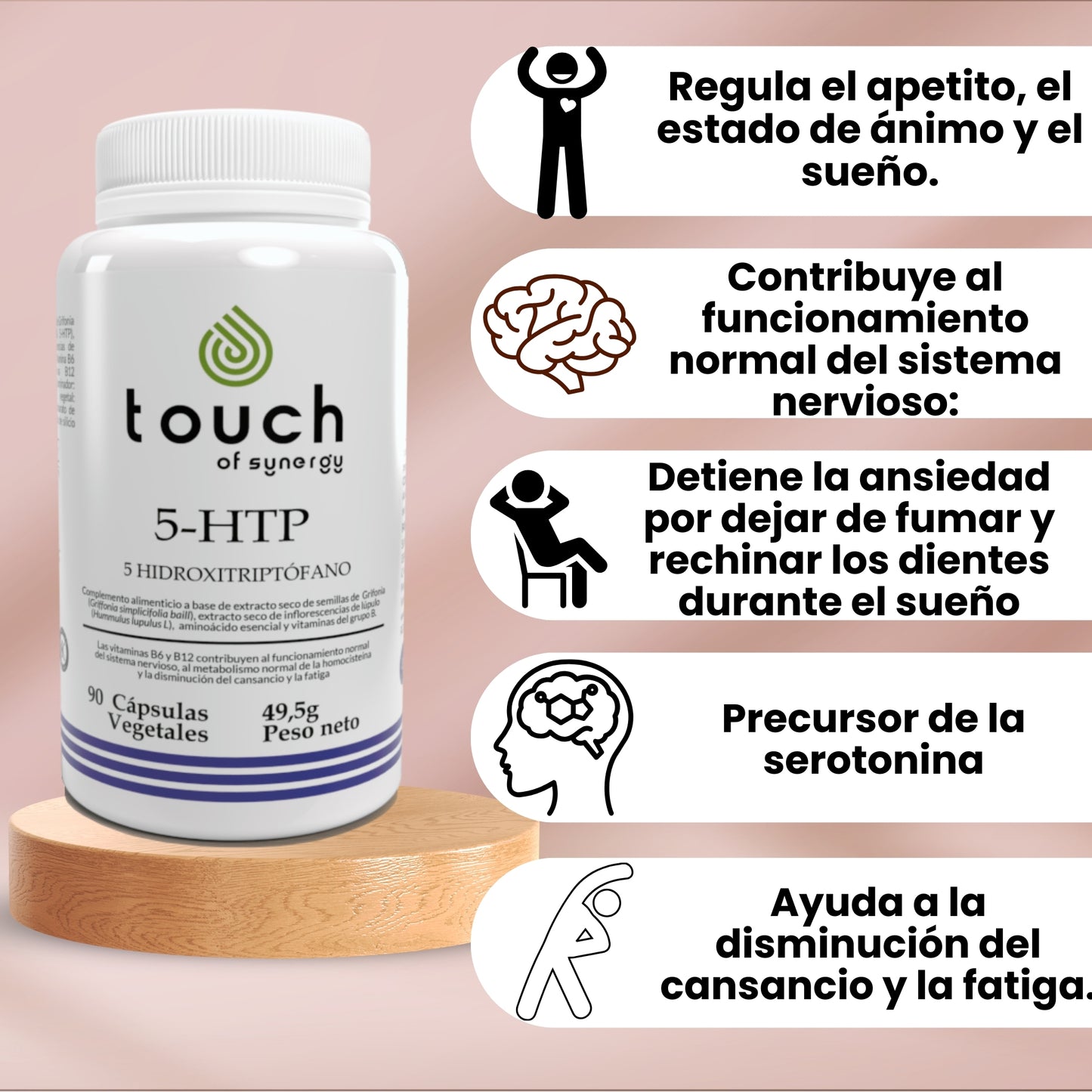 5-HTP (90 Cápsulas)