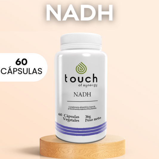 NADH - 60 Cápsulas | Energía Celular y Antienvejecimiento Natural