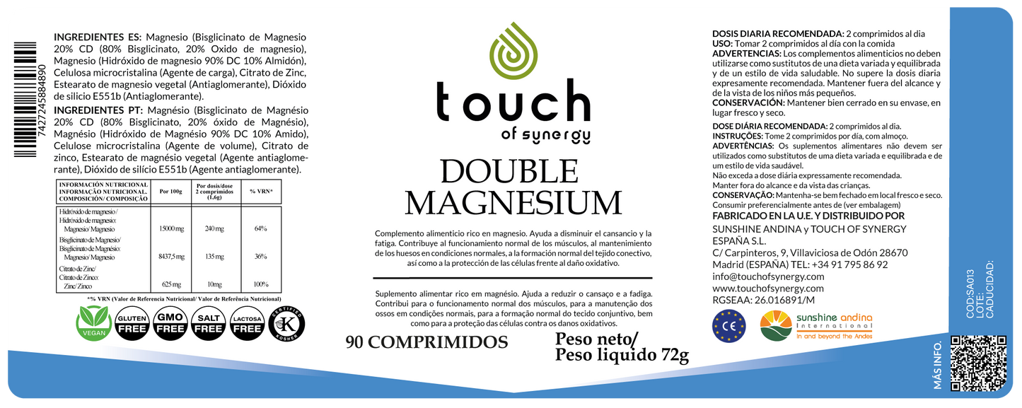 Double Magnesium (90 comprimidos)