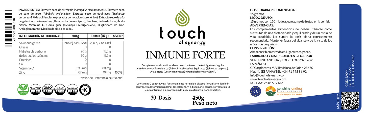 Inmune Forte - 450 gramos