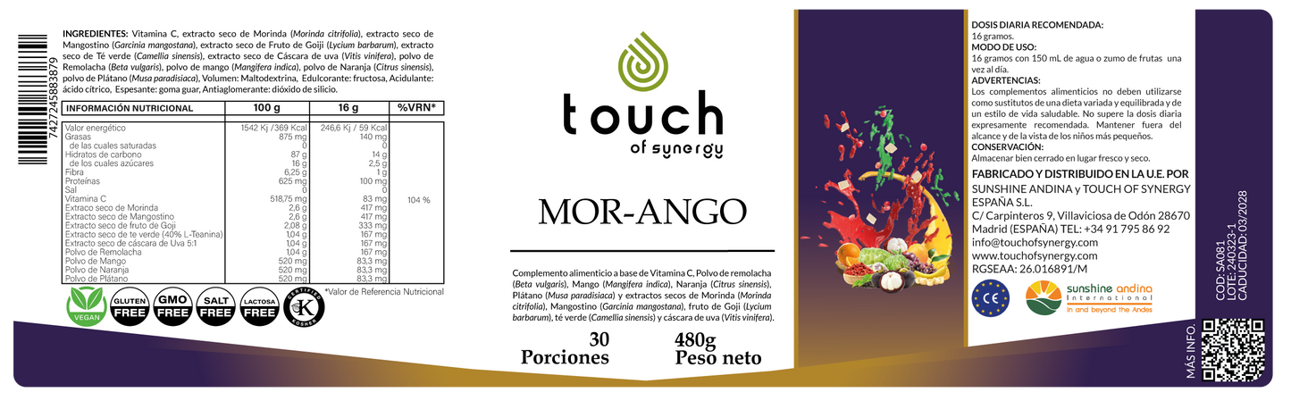 MOR-ANGO - 480 gramos