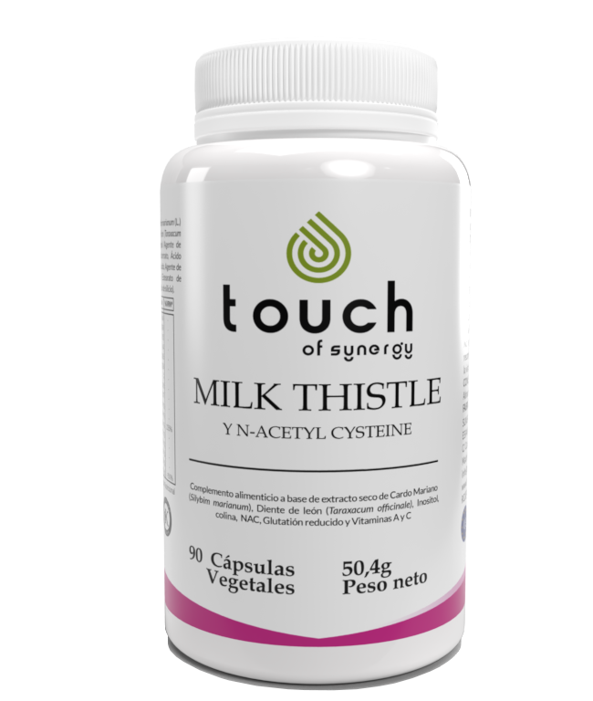 Milk Thistle and N-Acetyl-Cysteína (Cardo Mariano) - 90 cápsulas