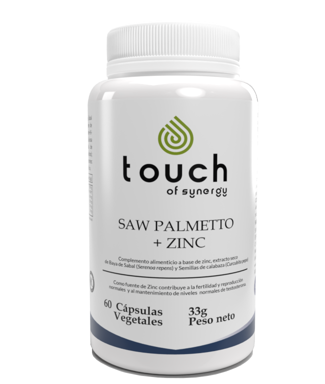 Saw Palmetto + Zinc - 60 cápsulas vegetales