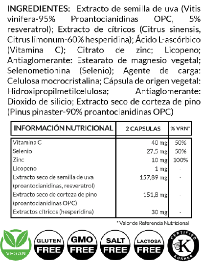 Antiox-Inmune - 90 cápsulas vegetales