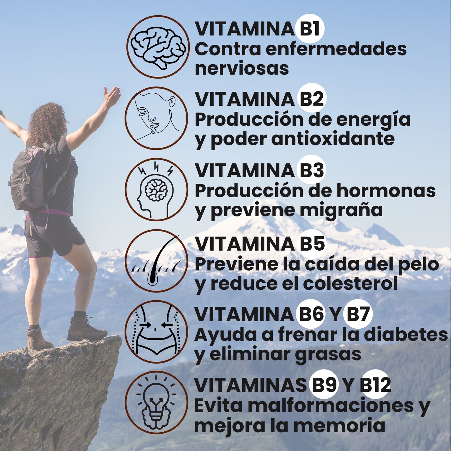 B-Complete - 60 Comprimidos (Vitaminas grupo B)
