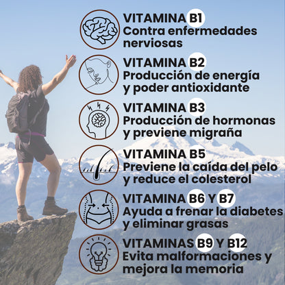 B-Complete - 60 Comprimidos (Vitaminas grupo B)