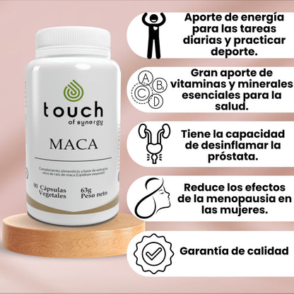 Maca - 90 cápsulas vegetales