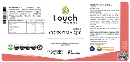 COENZIMA Q10 (70 Cápsulas Vegetales)