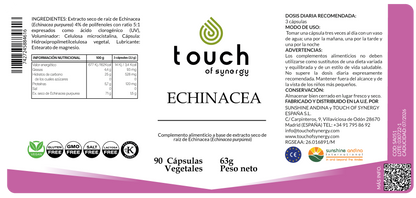 Echinacea - 90 cápsulas vegetales
