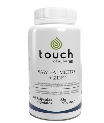 Saw Palmetto + Zinc - 60 cápsulas vegetales